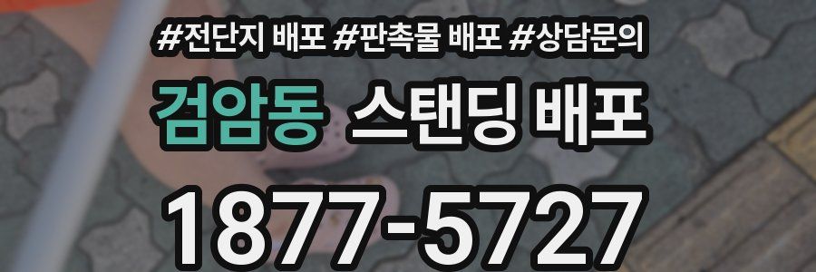 검암동 스탠딩 배포