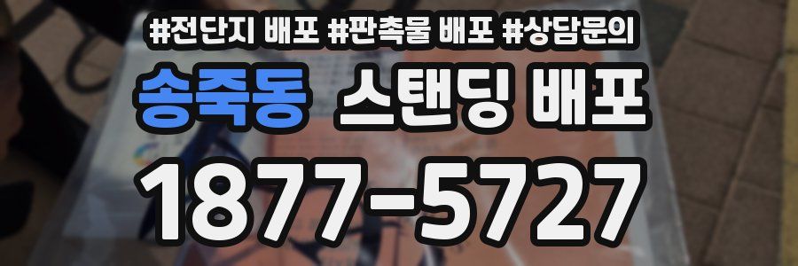 송죽동 스탠딩 배포