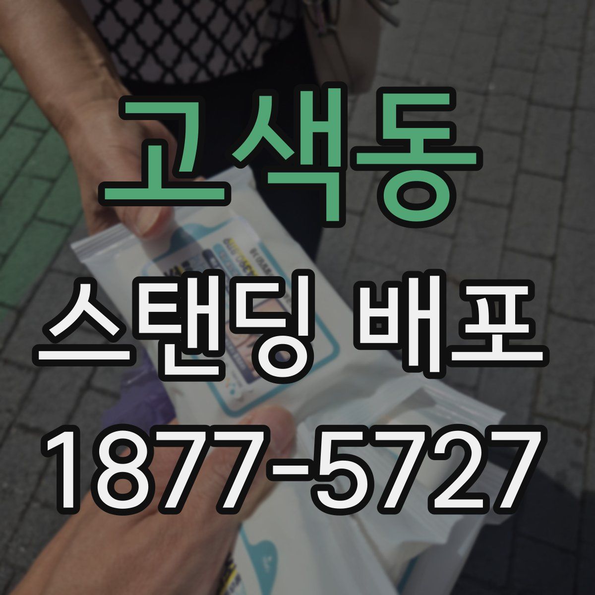 고색동 스탠딩 배포