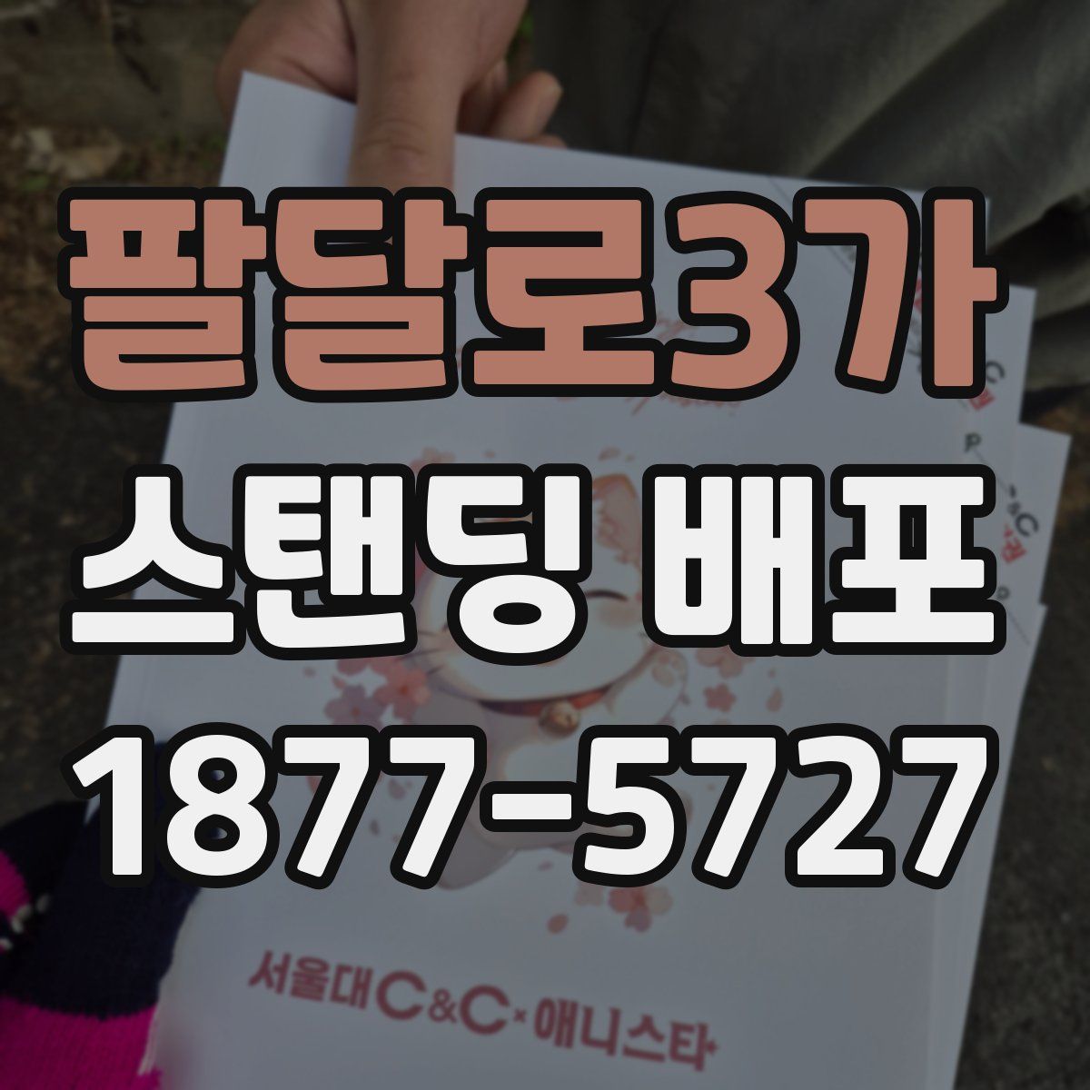 팔달로3가 스탠딩 배포