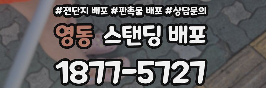 영동 스탠딩 배포