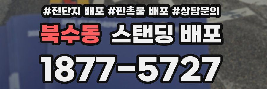 북수동 스탠딩 배포