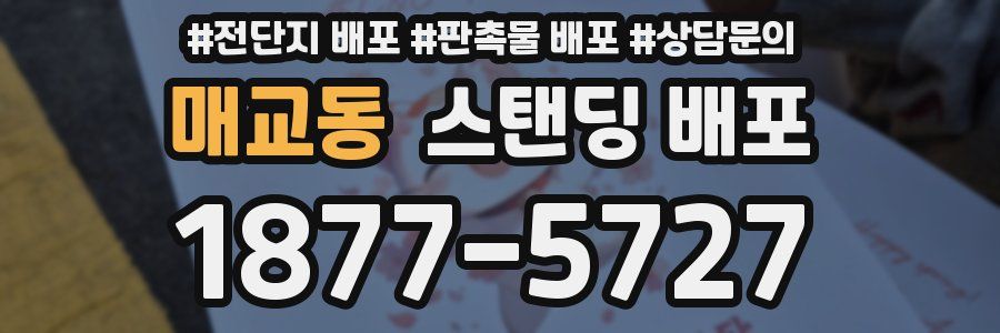매교동 스탠딩 배포