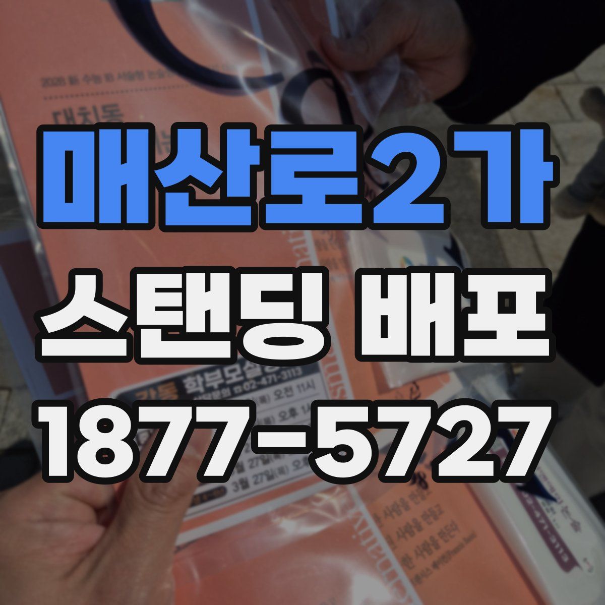 매산로2가 스탠딩 배포
