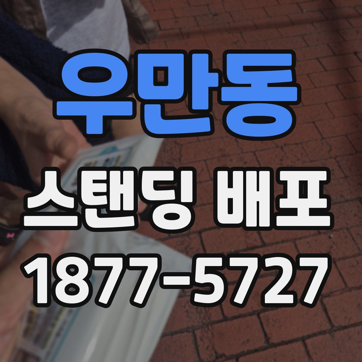 우만동 스탠딩 배포