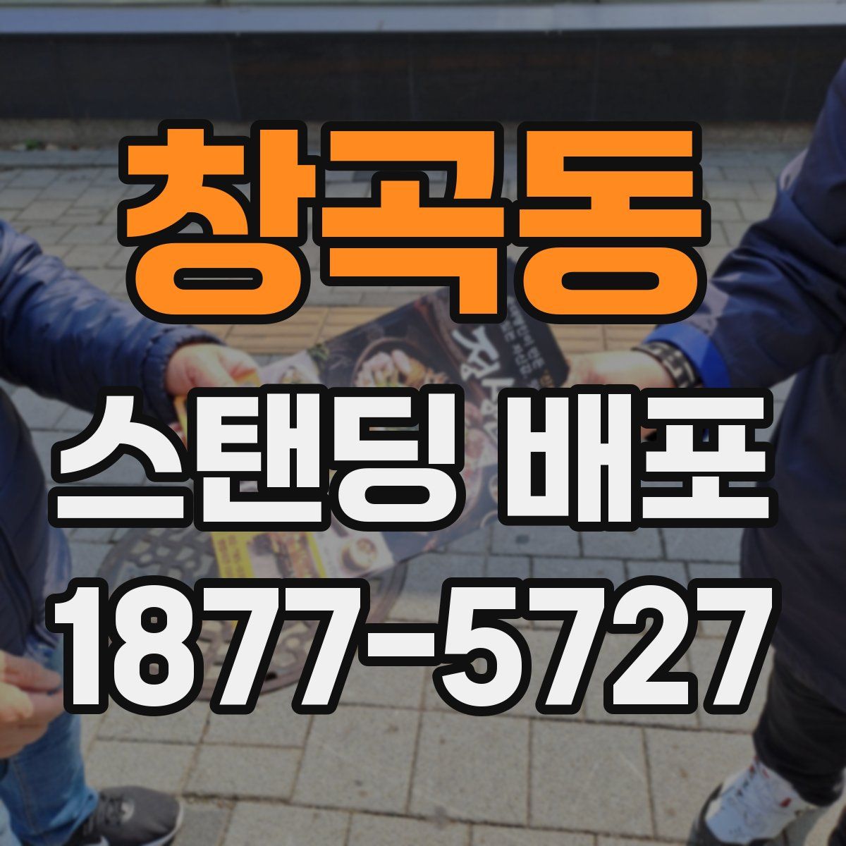 창곡동 스탠딩 배포