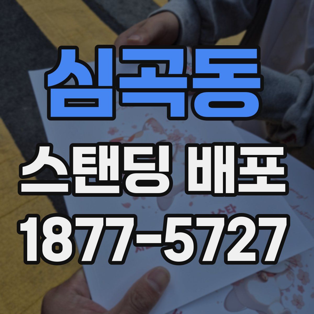 심곡동 스탠딩 배포