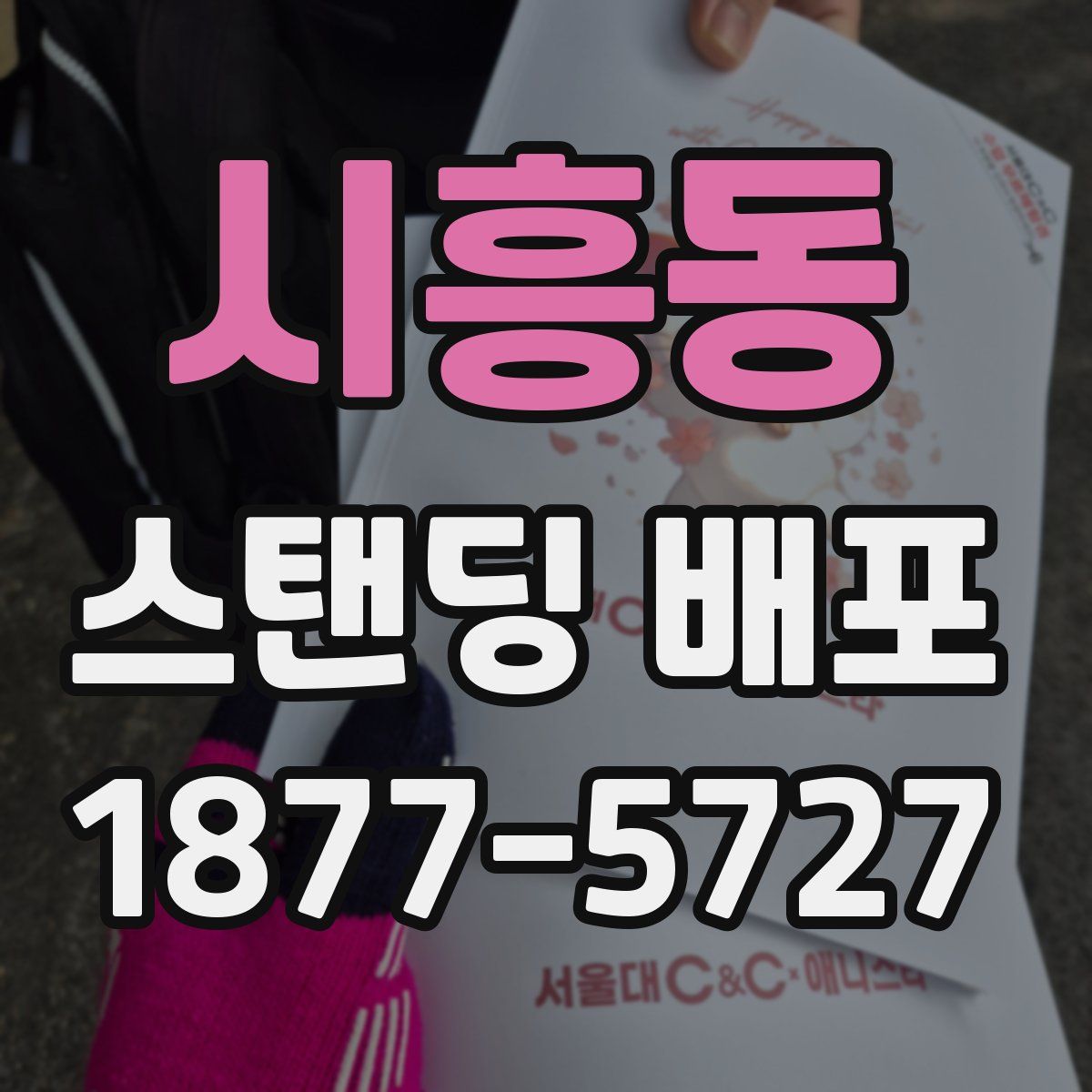 시흥동 스탠딩 배포