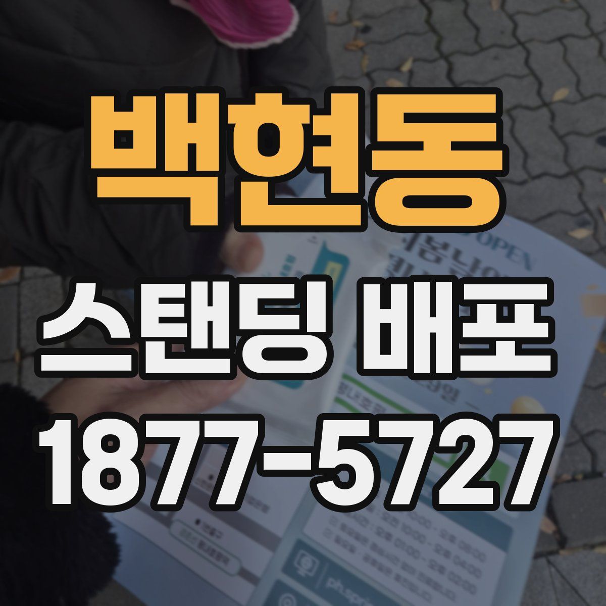 백현동 스탠딩 배포
