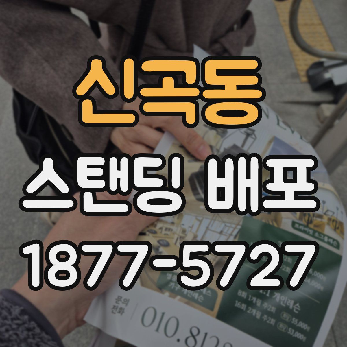 신곡동 스탠딩 배포