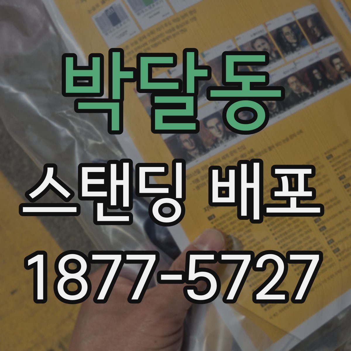 박달동 스탠딩 배포