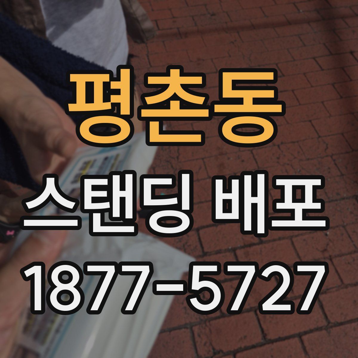 평촌동 스탠딩 배포