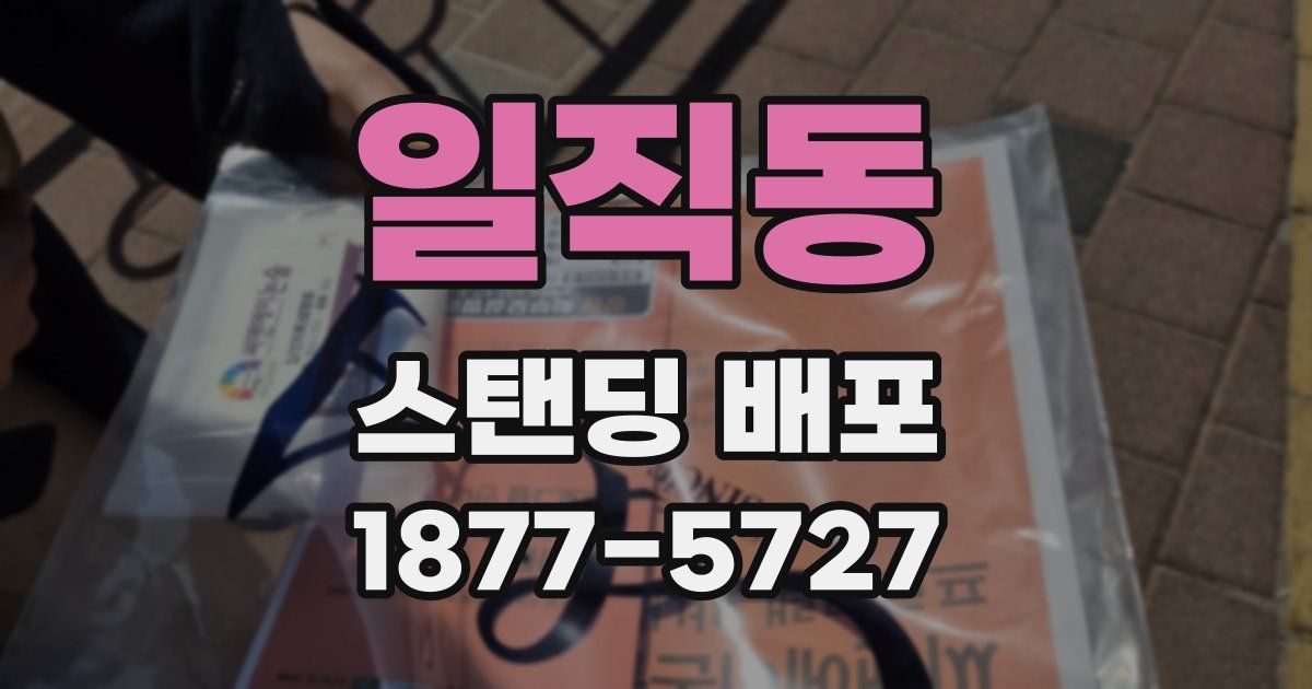 일직동 스탠딩 배포