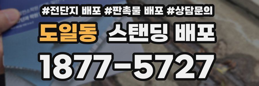 도일동 스탠딩 배포