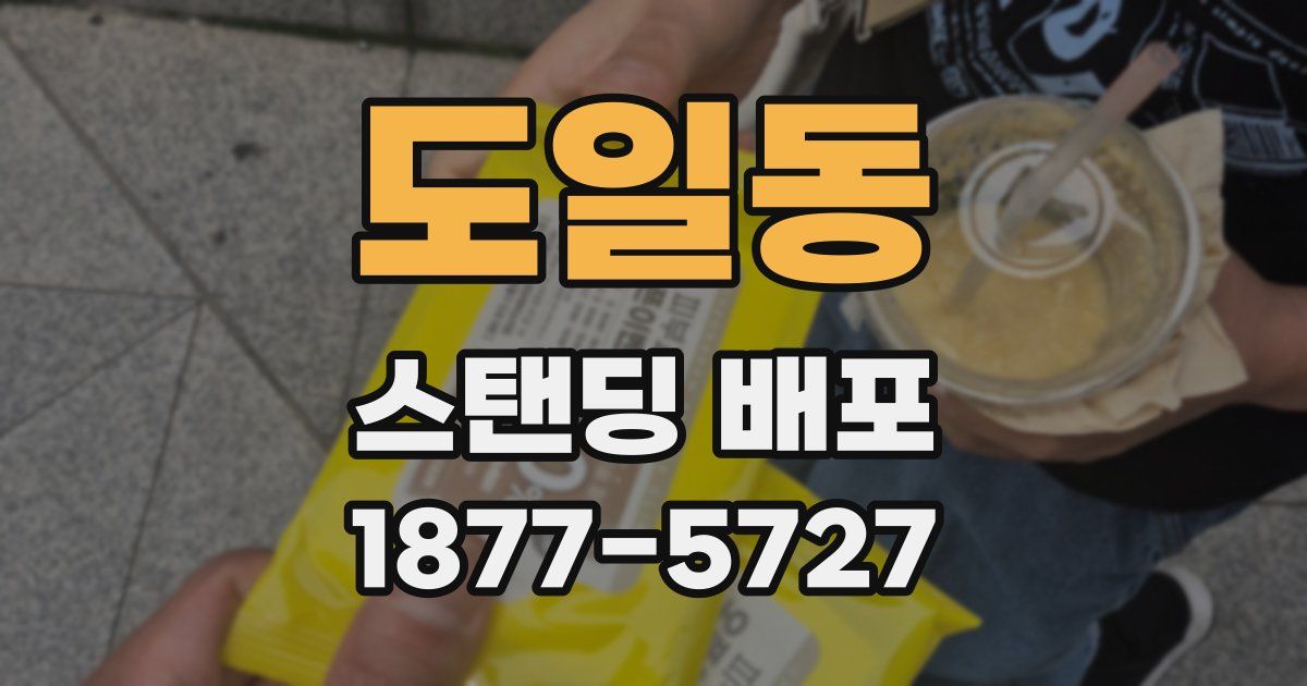 도일동 스탠딩 배포