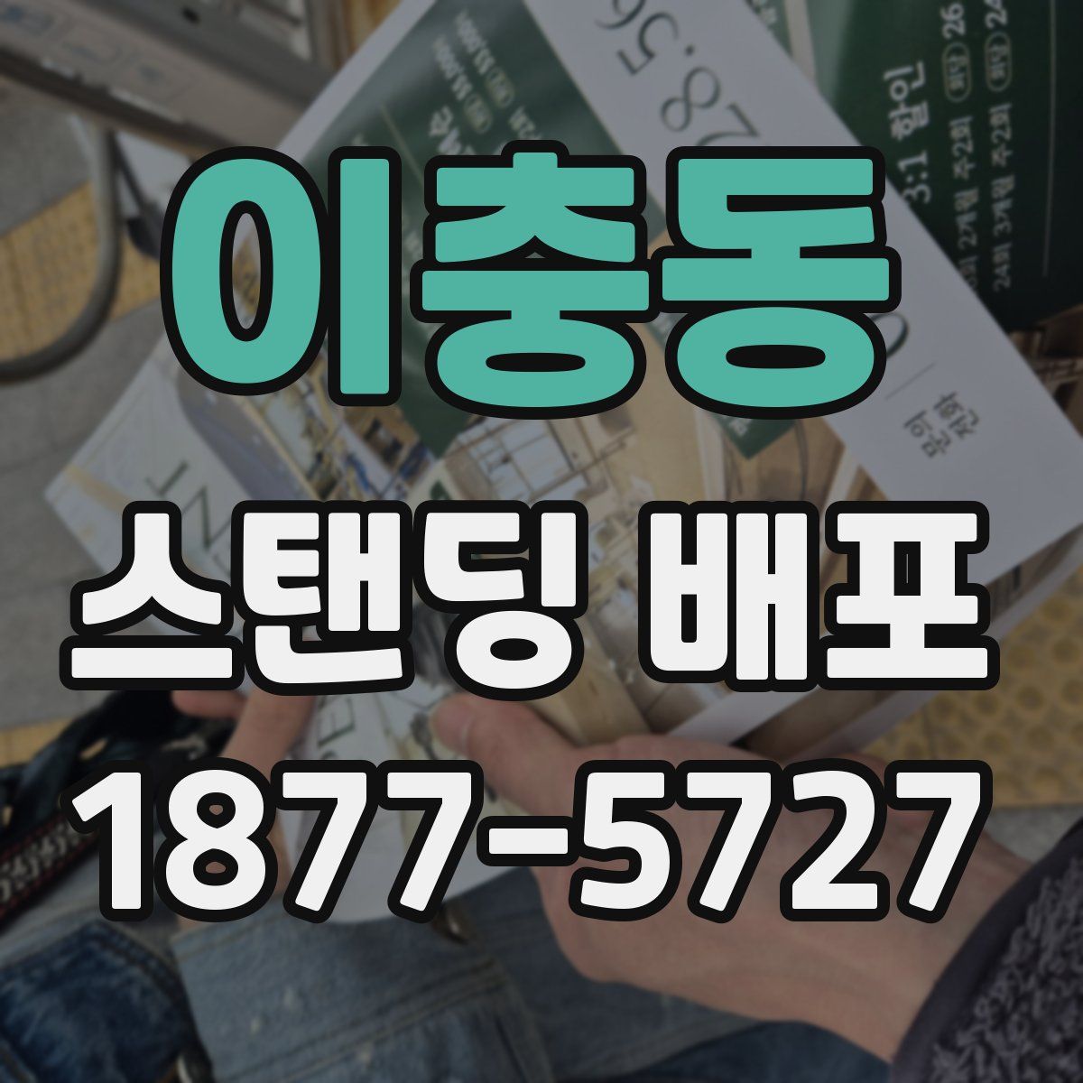 이충동 스탠딩 배포