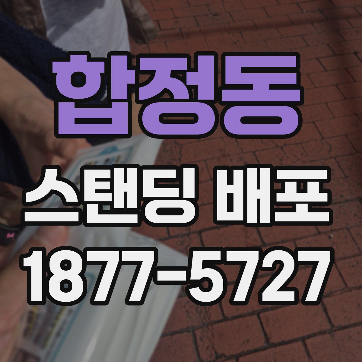 합정동 스탠딩 배포
