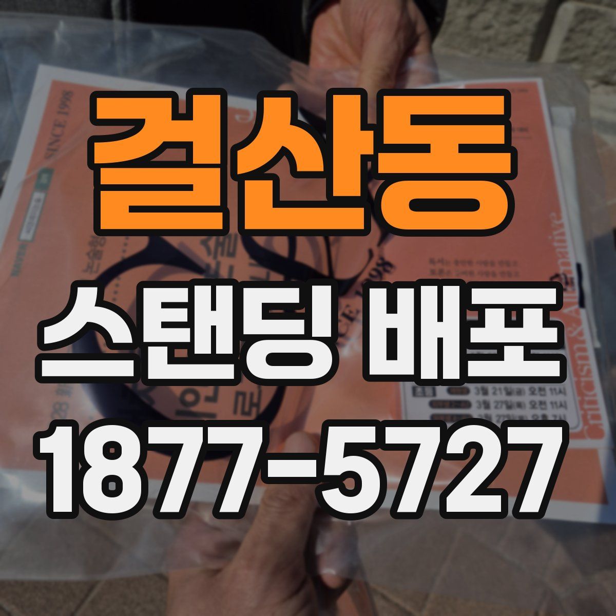 걸산동 스탠딩 배포