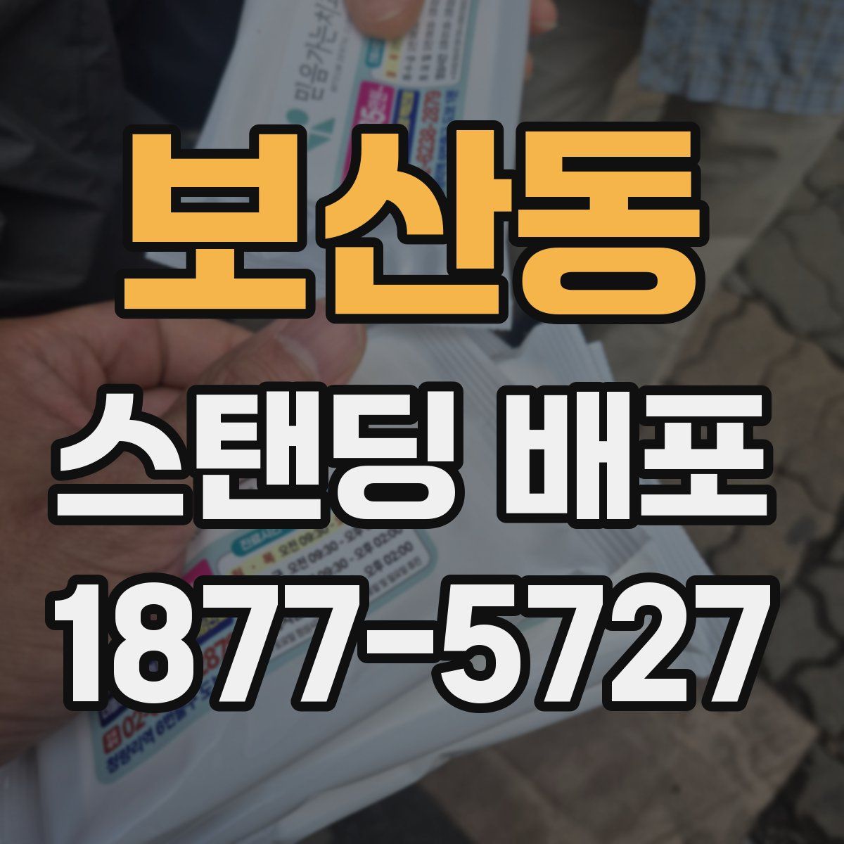 보산동 스탠딩 배포