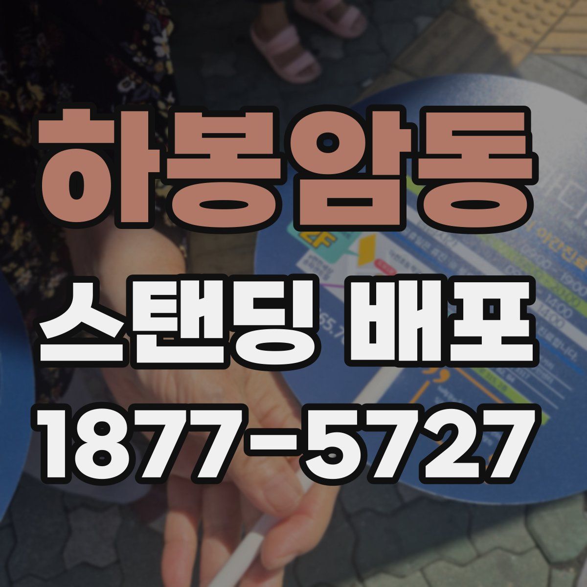 하봉암동 스탠딩 배포