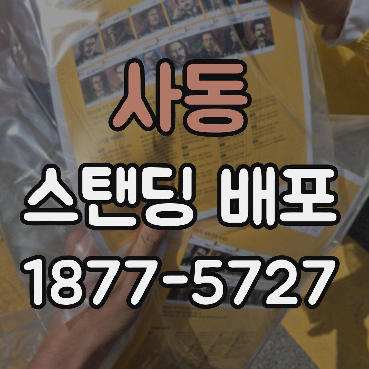 사동 스탠딩 배포