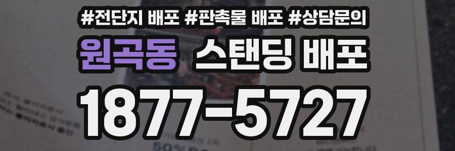 원곡동 스탠딩 배포