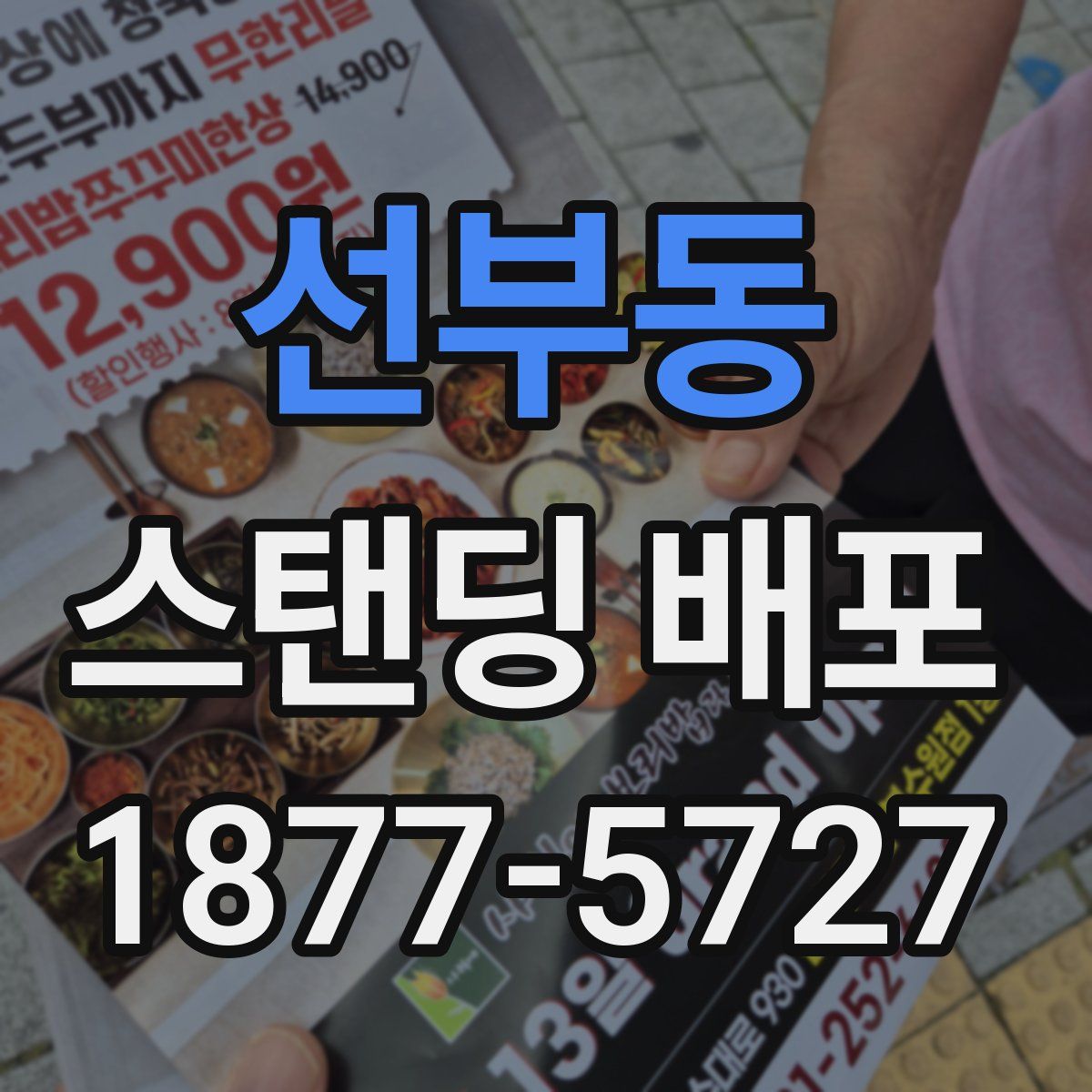 선부동 스탠딩 배포