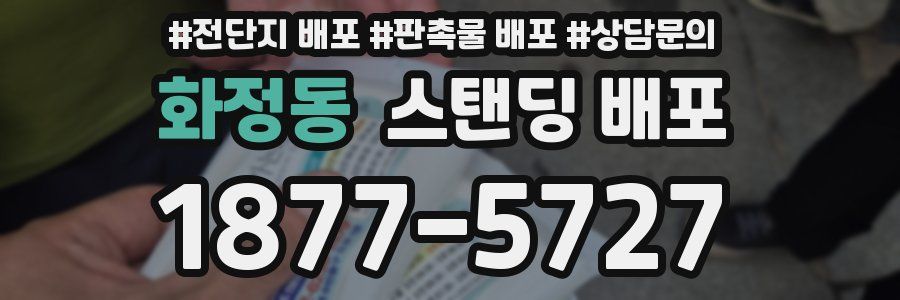 화정동 스탠딩 배포