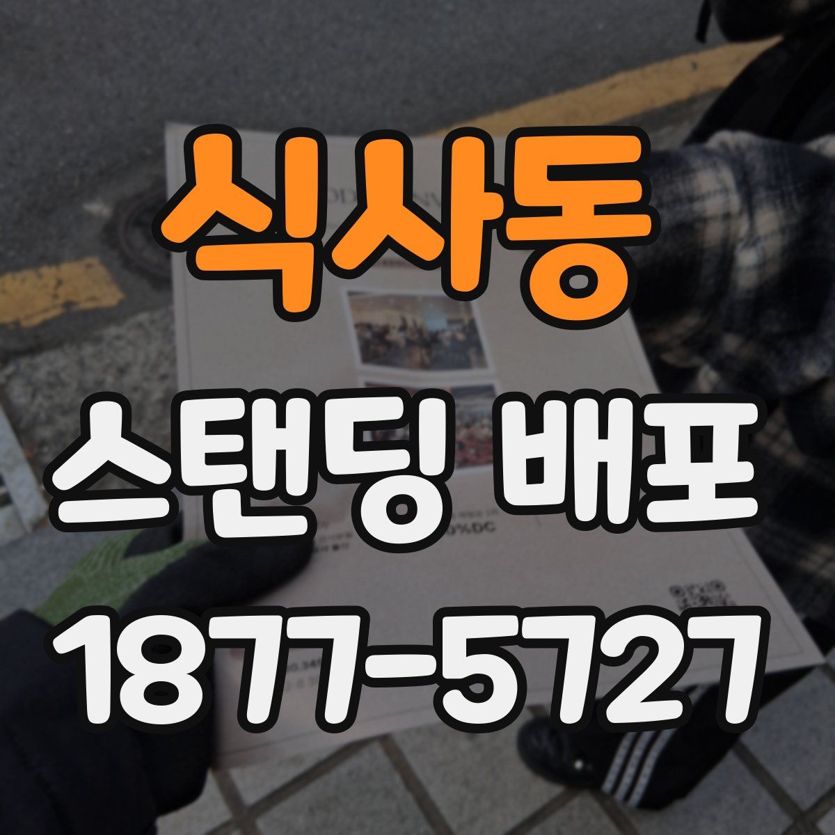 식사동 스탠딩 배포