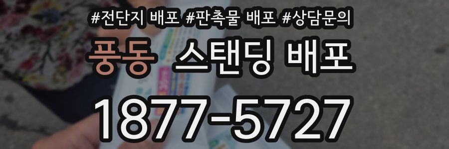 풍동 스탠딩 배포