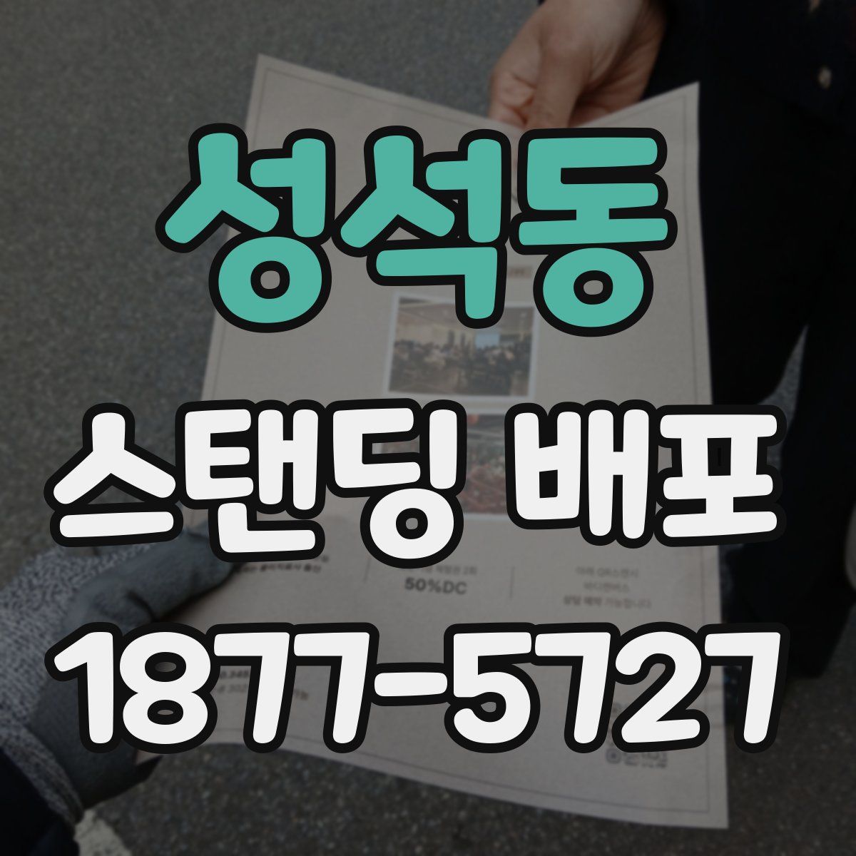 성석동 스탠딩 배포