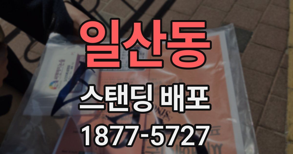 일산동 스탠딩 배포