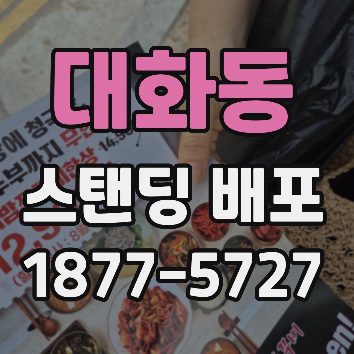 대화동 스탠딩 배포