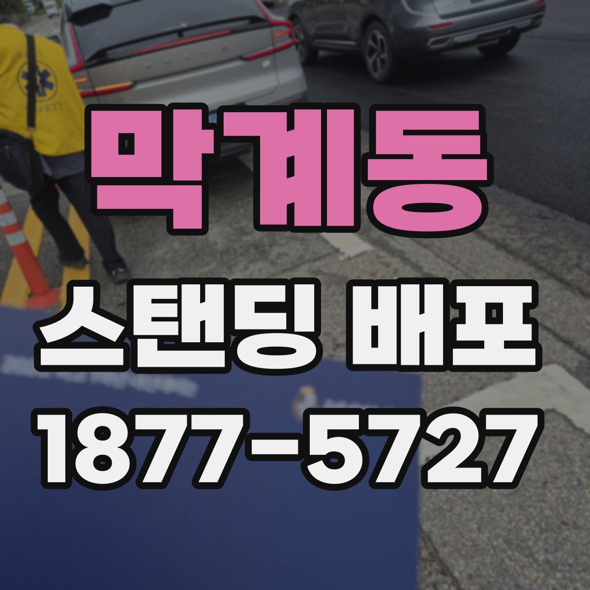 막계동 스탠딩 배포