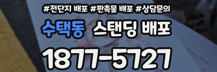 수택동 스탠딩 배포