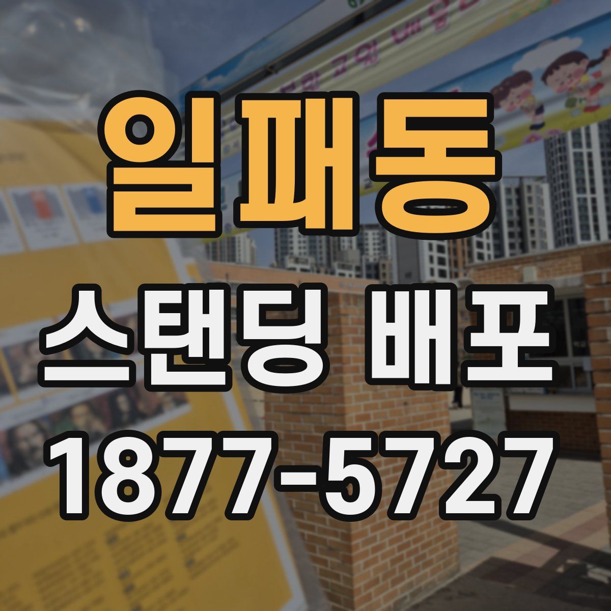 일패동 스탠딩 배포