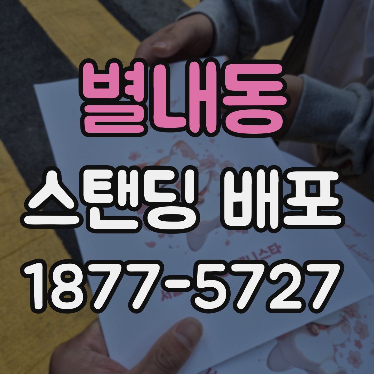 별내동 스탠딩 배포