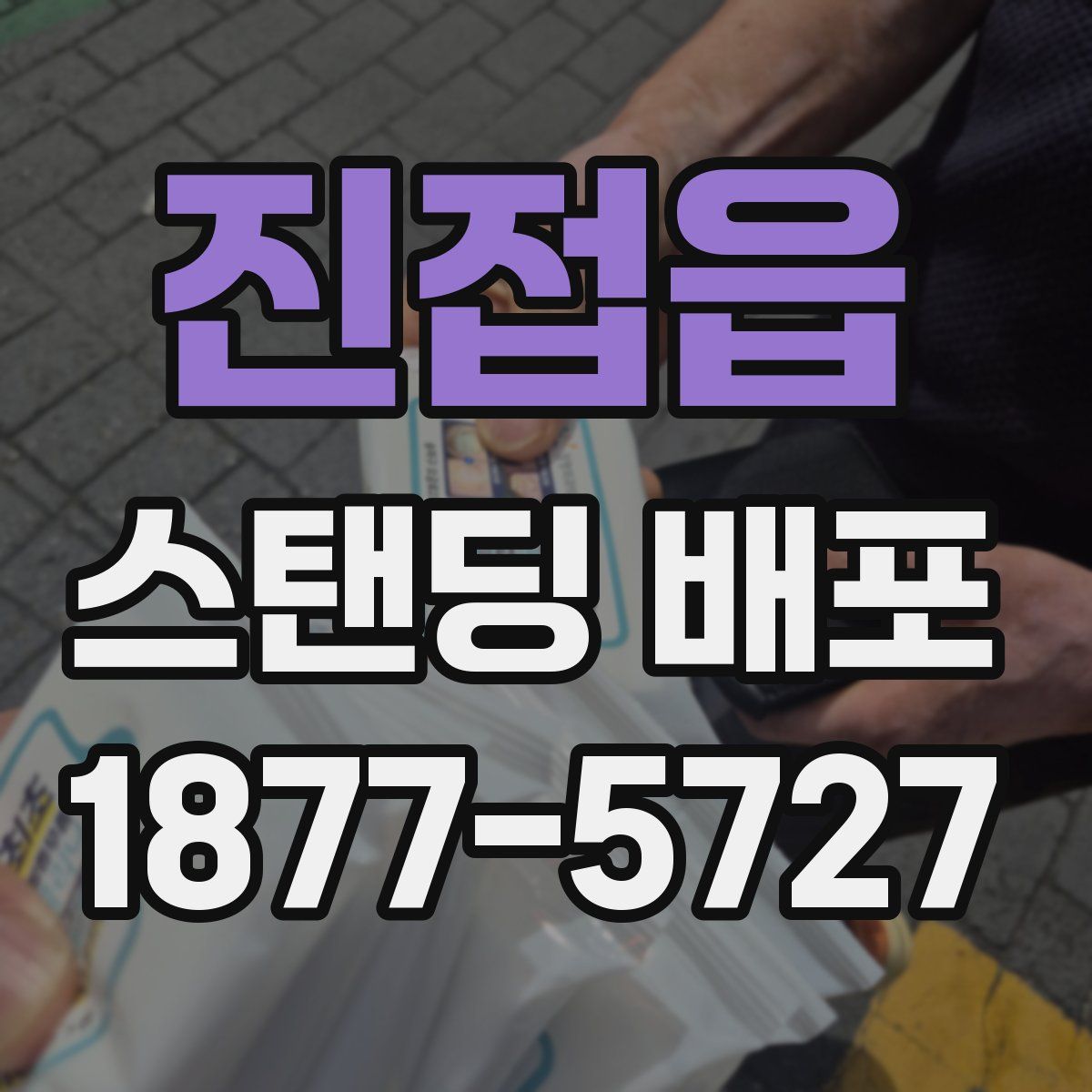 진접읍 스탠딩 배포