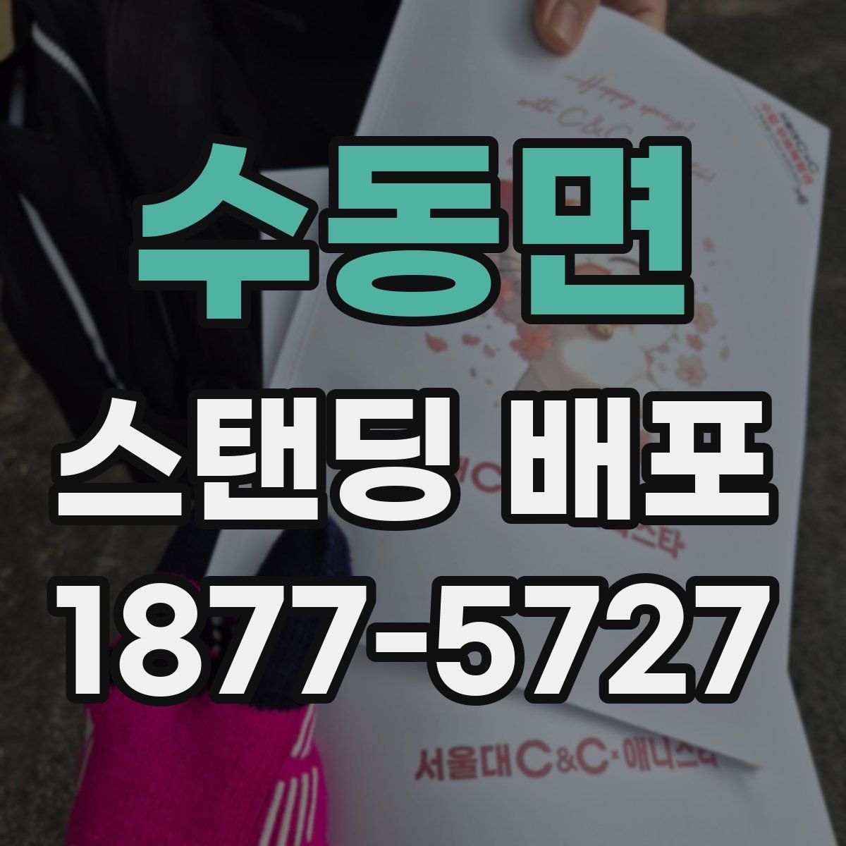 수동면 스탠딩 배포