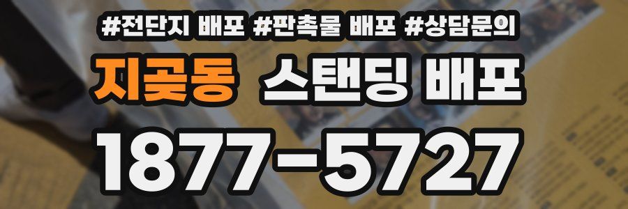 지곶동 스탠딩 배포