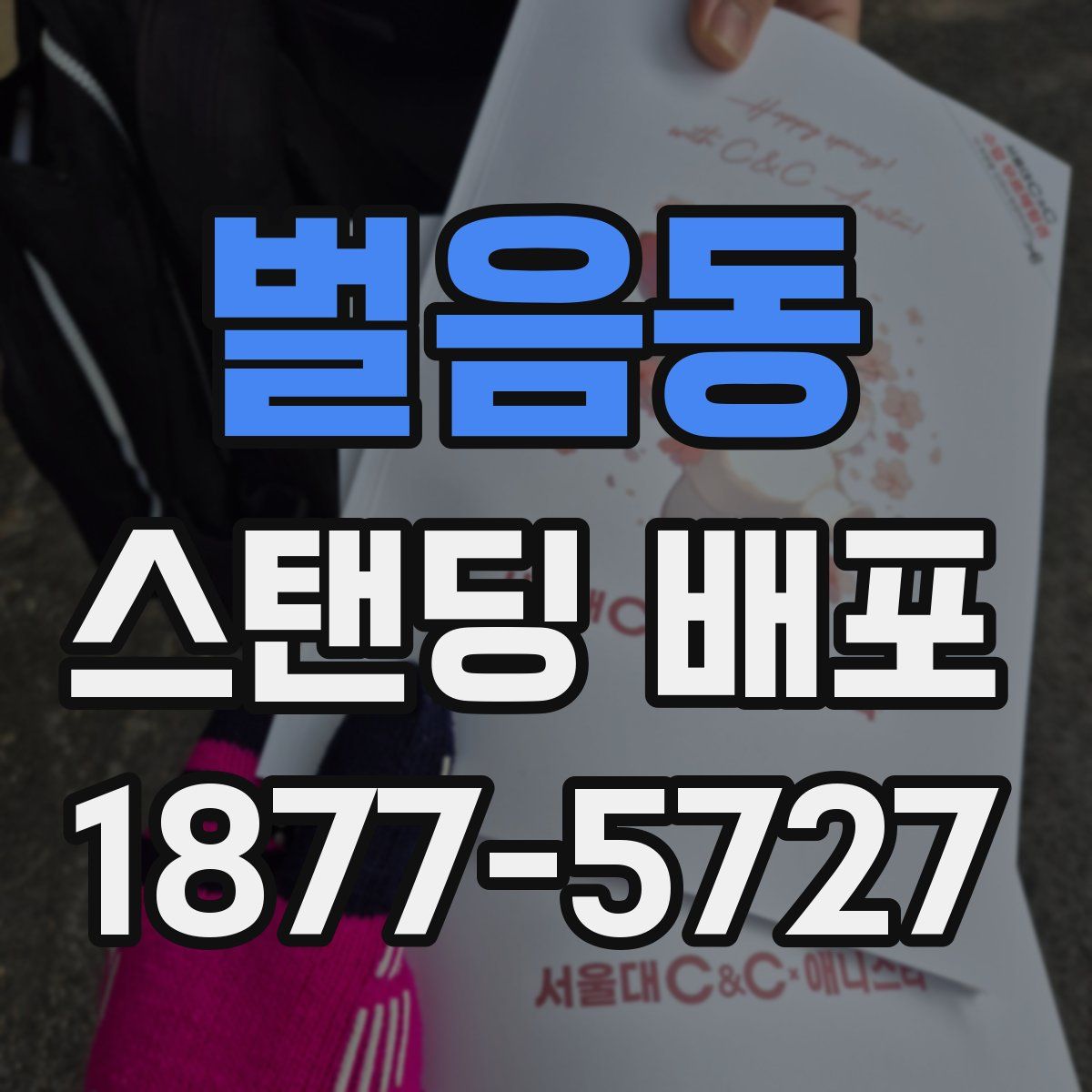 벌음동 스탠딩 배포