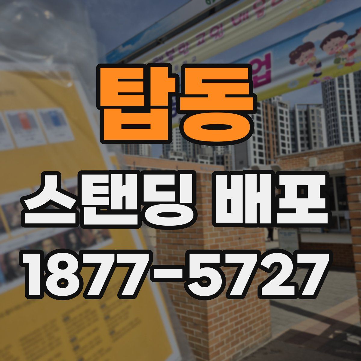 탑동 스탠딩 배포