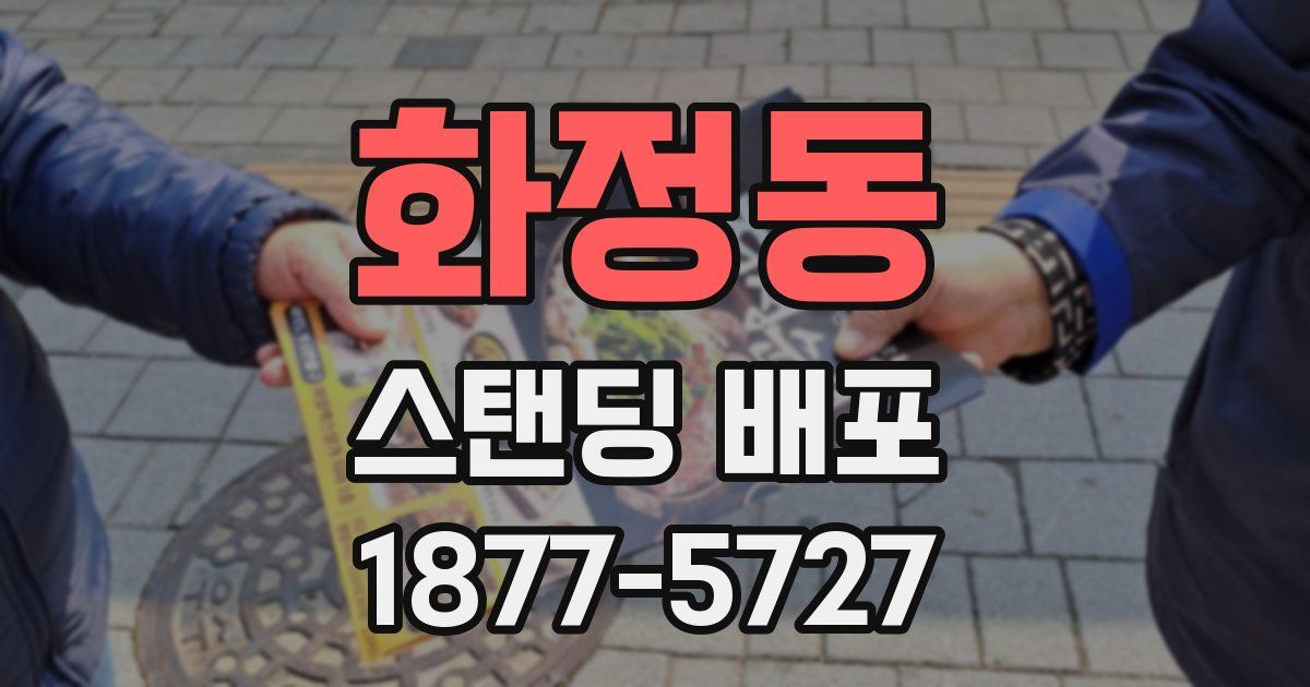 화정동 스탠딩 배포