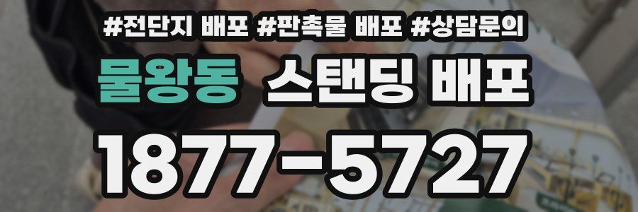 물왕동 스탠딩 배포