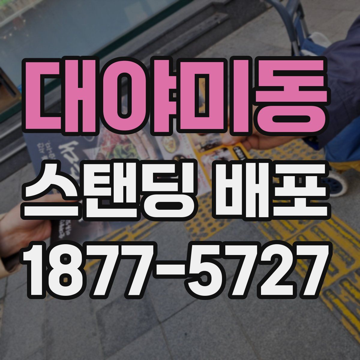 대야미동 스탠딩 배포