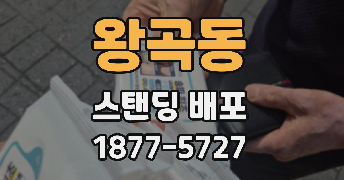 왕곡동 스탠딩 배포