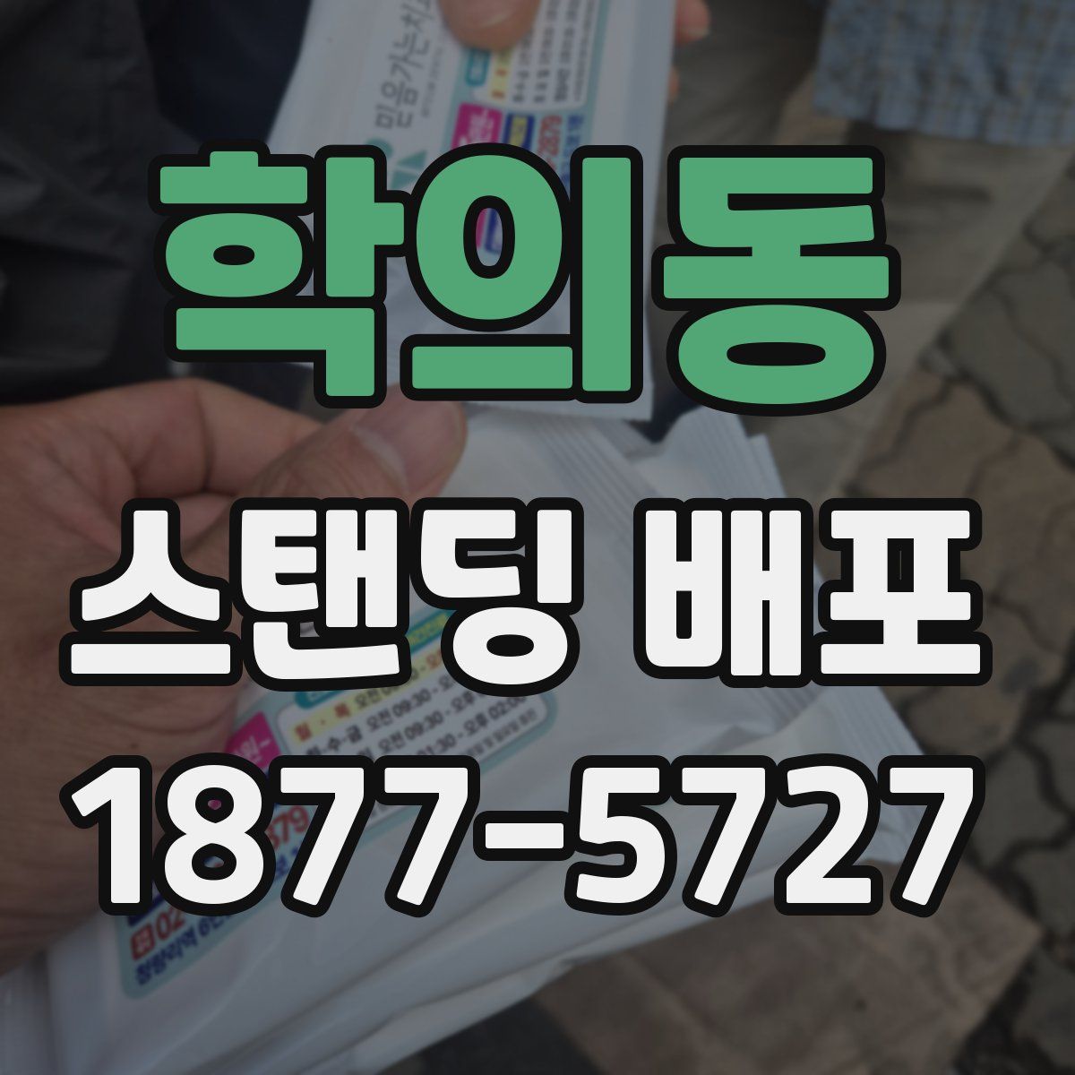 학의동 스탠딩 배포