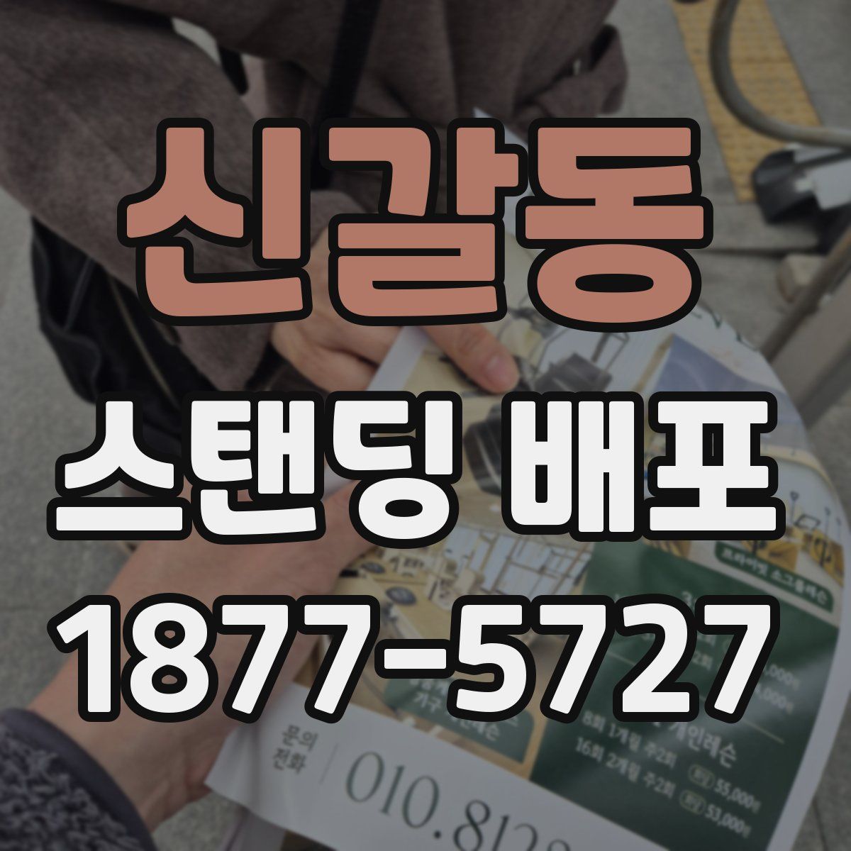 신갈동 스탠딩 배포