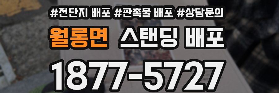 월롱면 스탠딩 배포