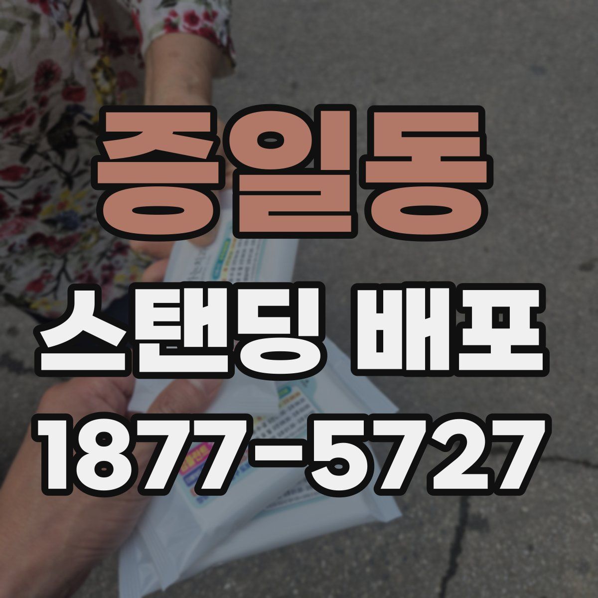증일동 스탠딩 배포